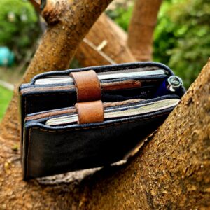 Handmade Leather Dual Passport Holder | Silver Pine LC - Image 5