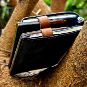 Handmade Leather Dual Passport Holder | Silver Pine LC - Image 3