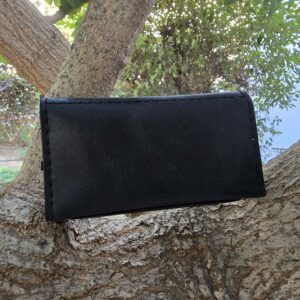 Handmade Leather Tobacco Day Pouch - Image 7