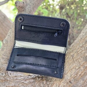 Handmade Leather Tobacco Day Pouch - Image 5