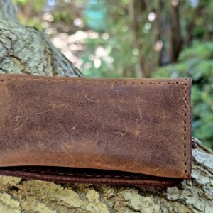 Handmade Leather Tobacco Day Pouch - Image 16